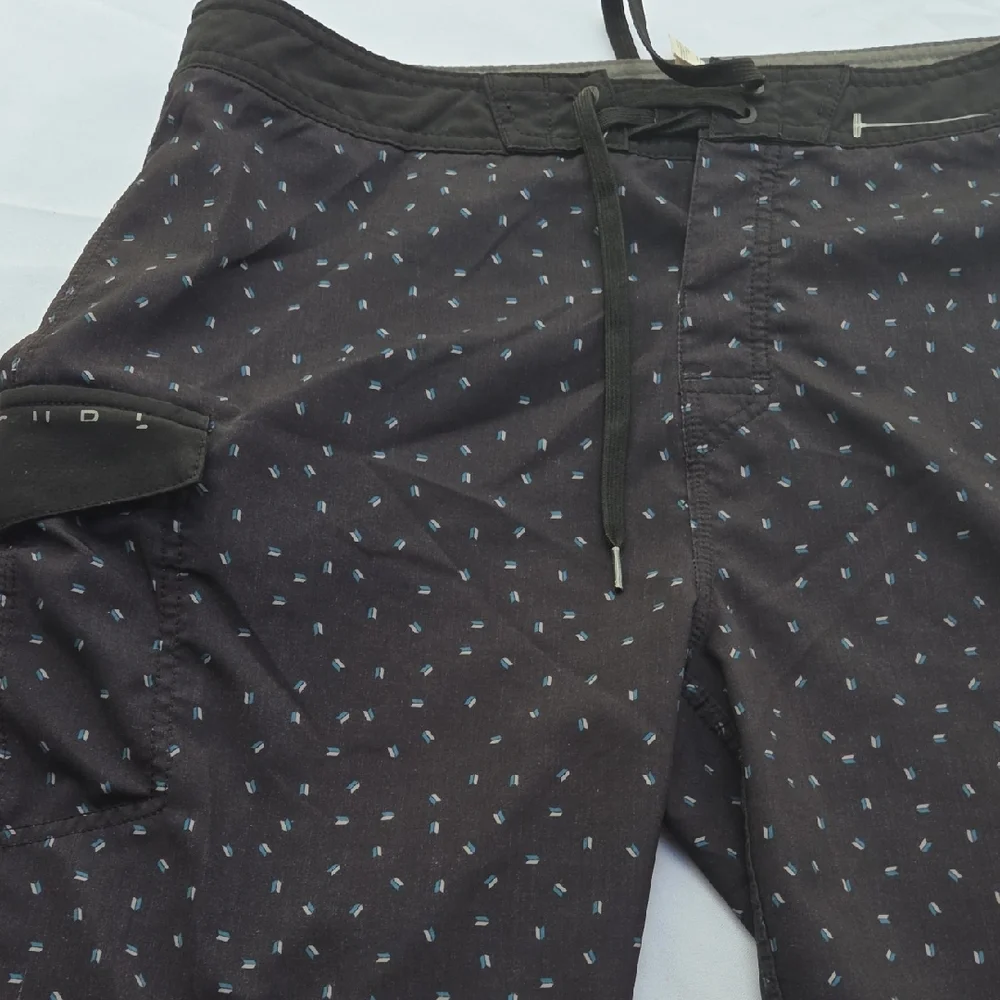 Rip Curl Black and White Polka Dot Board Shorts